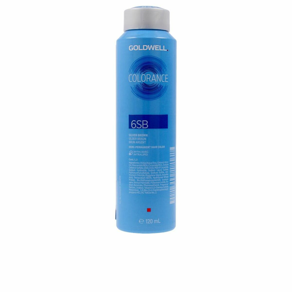 Semi-permanente tönung goldwell colorance nº 6sb 120 ml