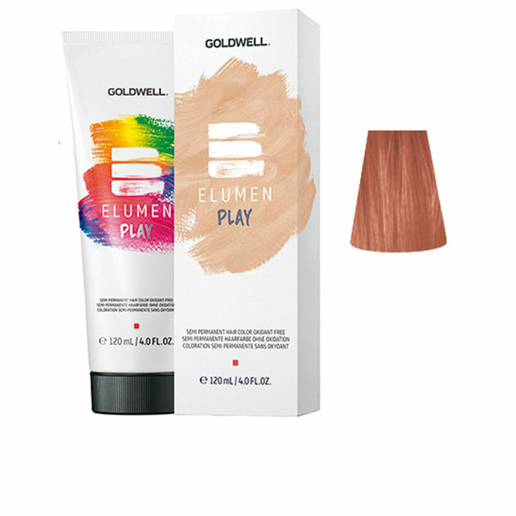 Semi-permanente tönung goldwell elumen play koralle 120 ml