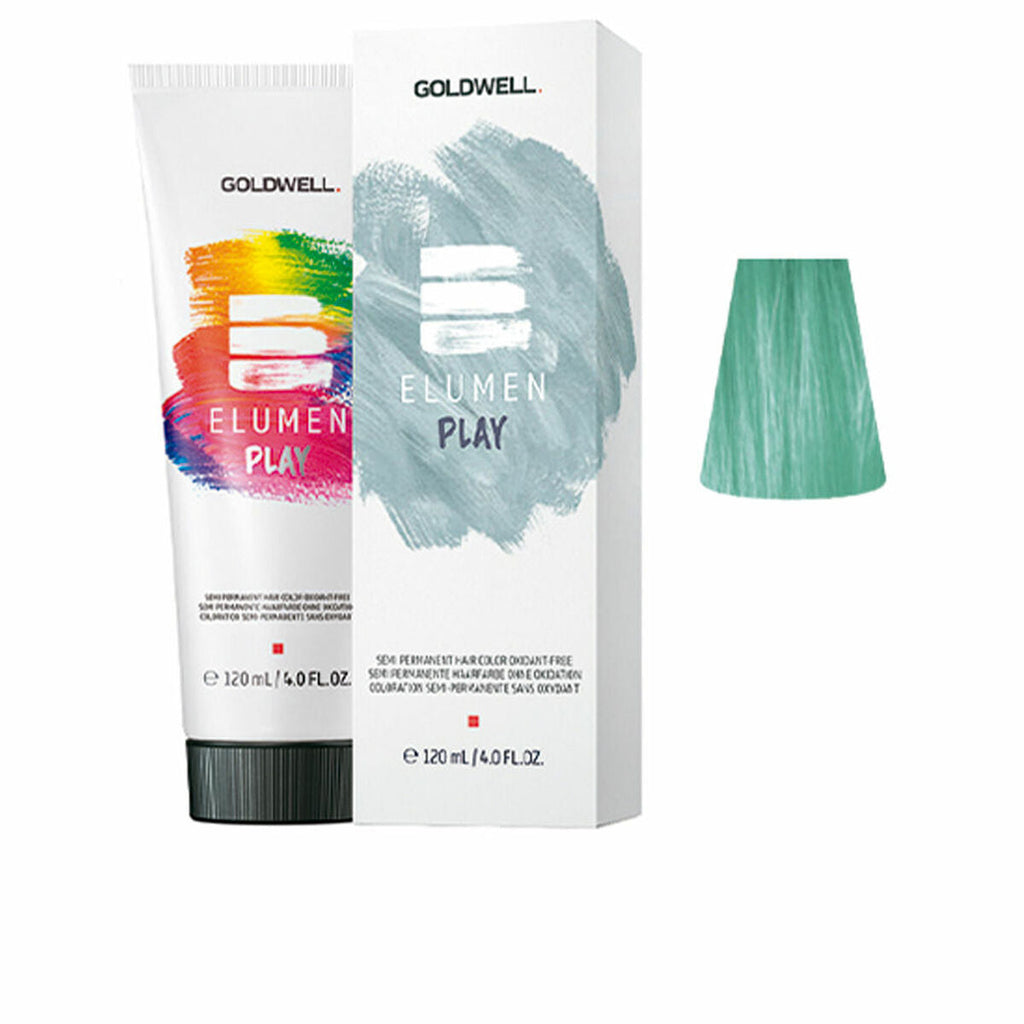 Semi-permanente tönung goldwell elumen play mint 120 ml