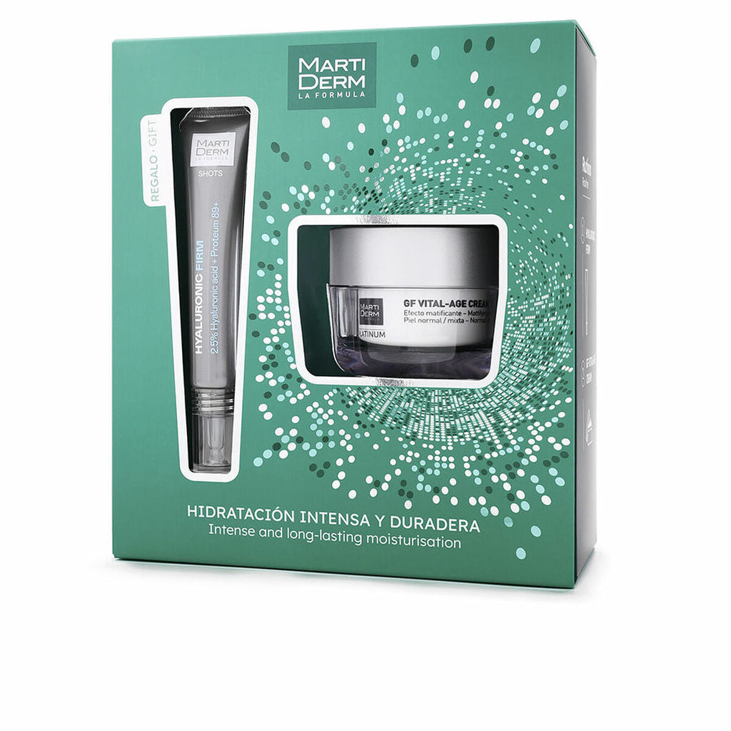 Set mit damenkosmetik martiderm platinum 2 stücke