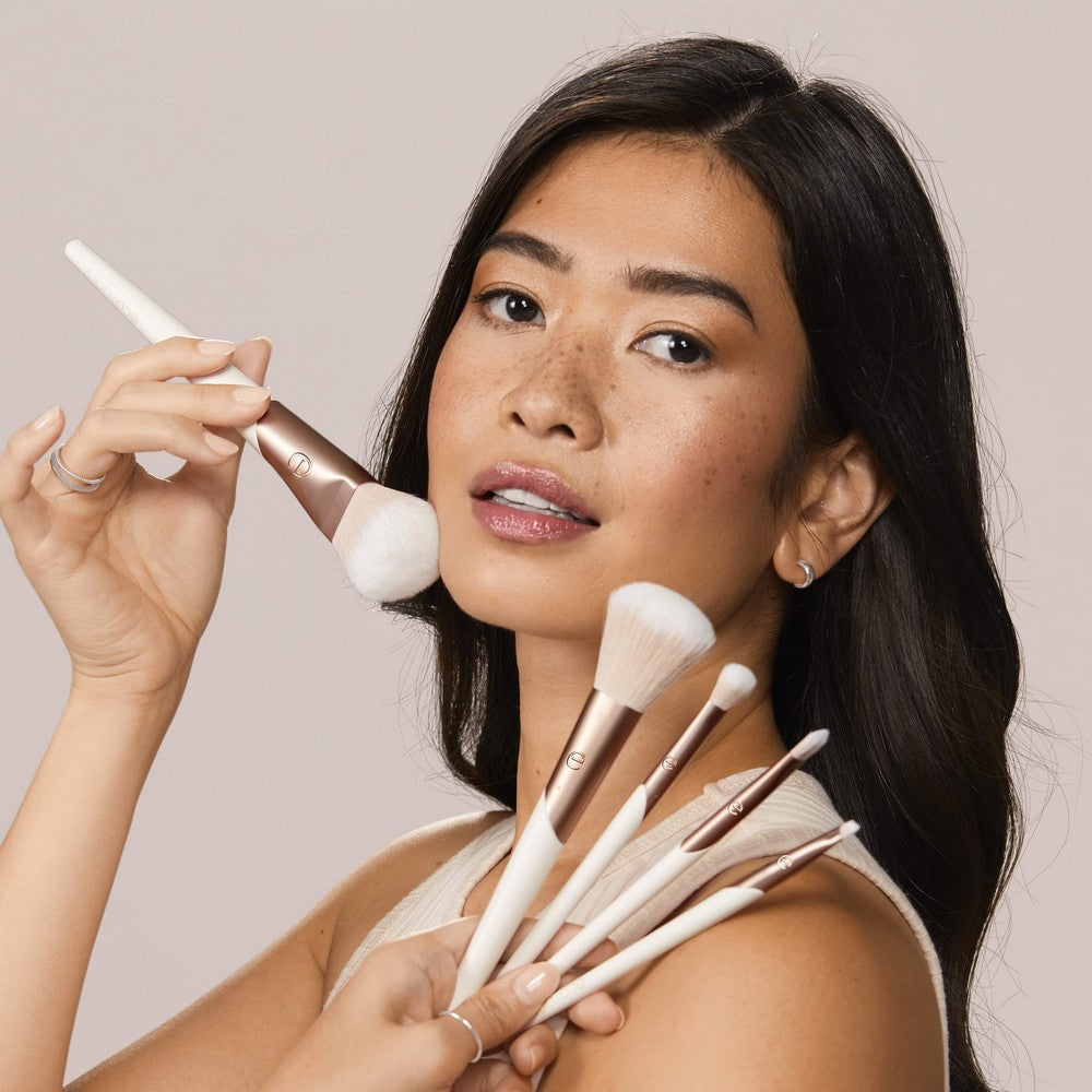 Set mit schminkbürsten ecotools luxe natural elegance (5