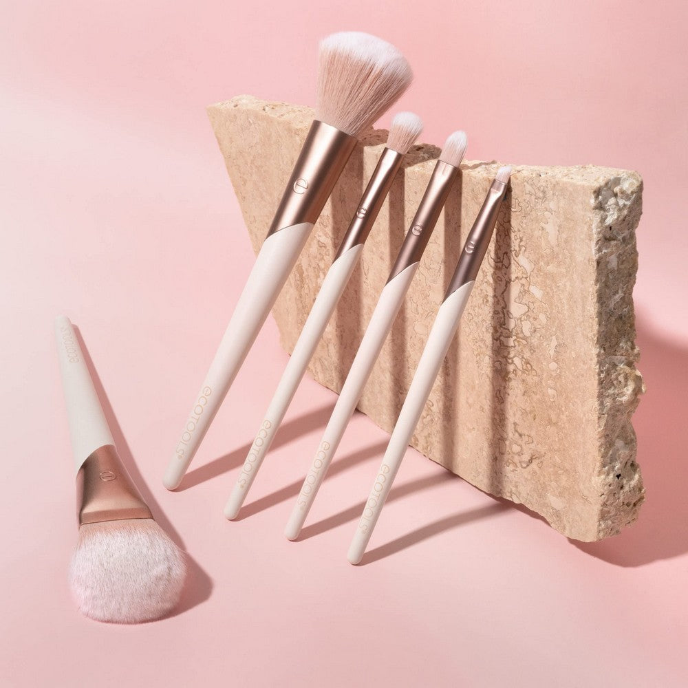 Set mit schminkbürsten ecotools luxe natural elegance (5