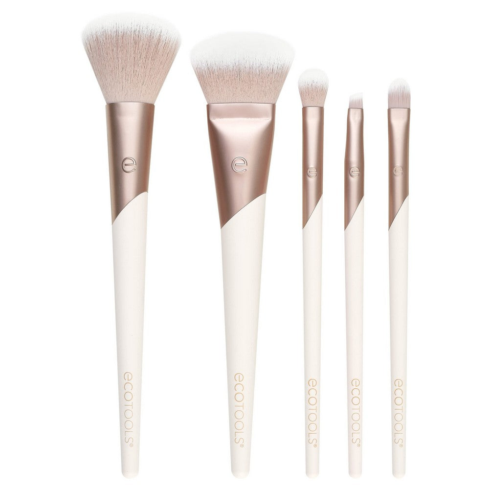 Set mit schminkbürsten ecotools luxe natural elegance (5