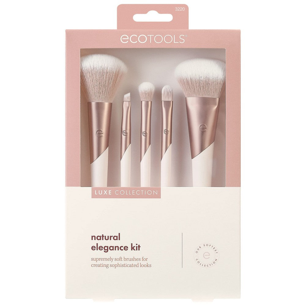 Set mit schminkbürsten ecotools luxe natural elegance (5
