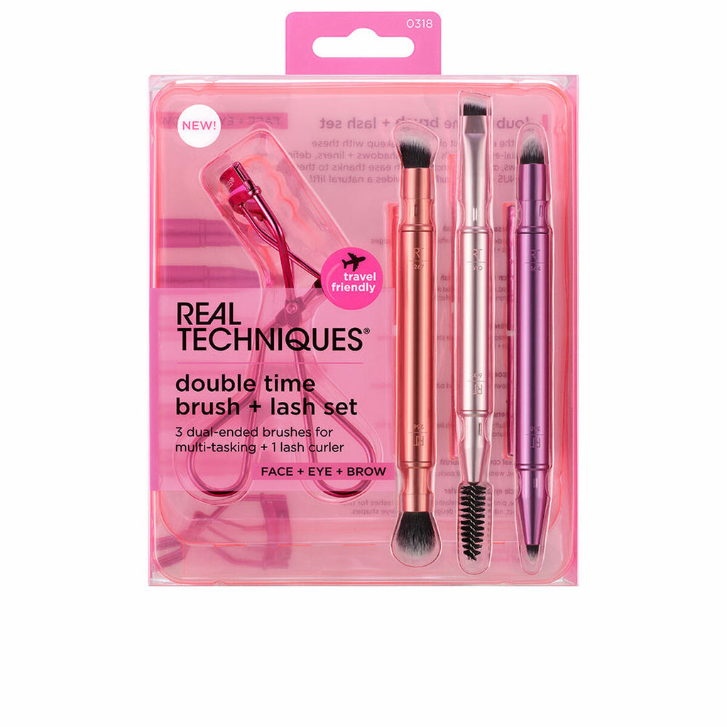 Set mit schminkbürsten real techniques double time brush