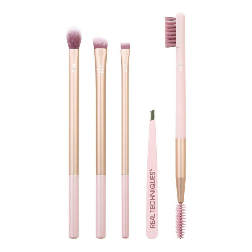 Set mit schminkbürsten real techniques natural beauty eye 5