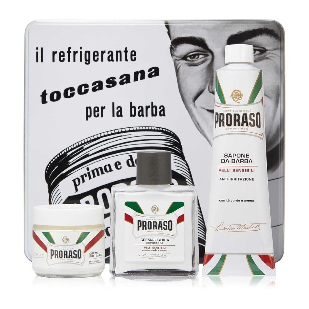 Set zum rasieren proraso pelli sensibli 3 stücke