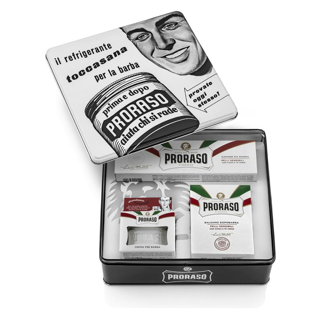 Set zum rasieren proraso pelli sensibli 3 stücke