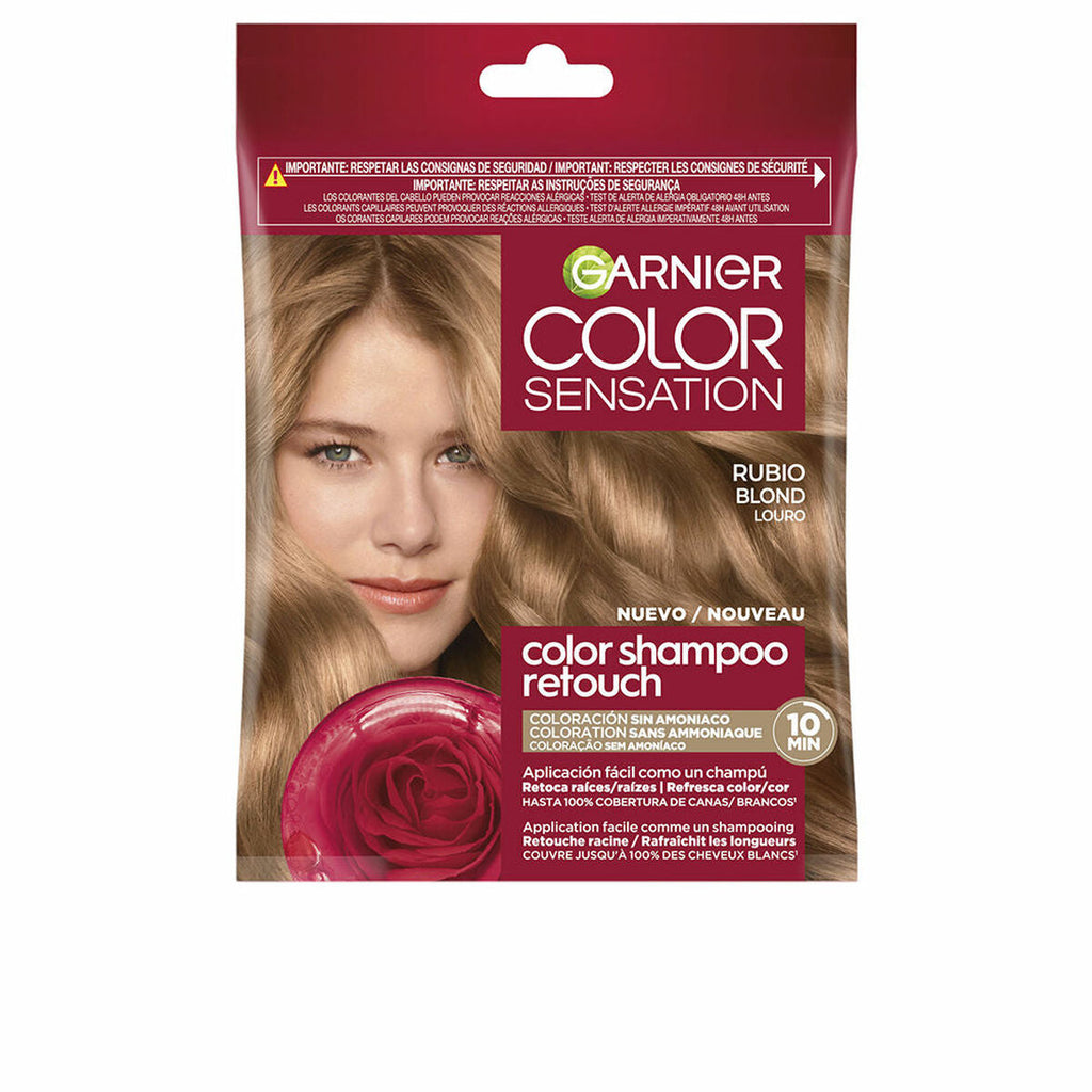 Shampoo färbung garnier color sensation nº 7.0 blond