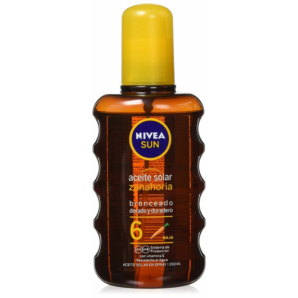 Sonnenöl nivea sun zanahoria spf 6 200 ml - schönheit