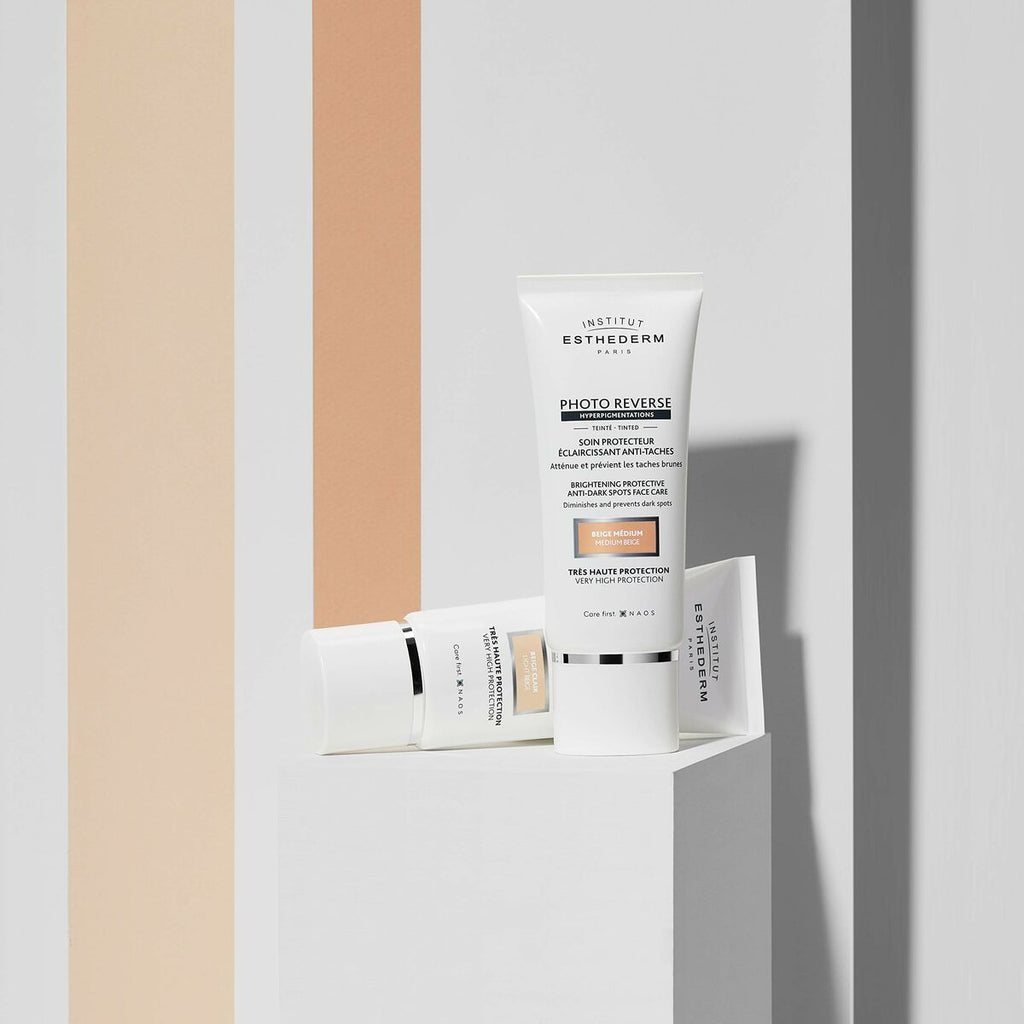 Sonnenschutzcreme für das gesicht institut esthederm photo