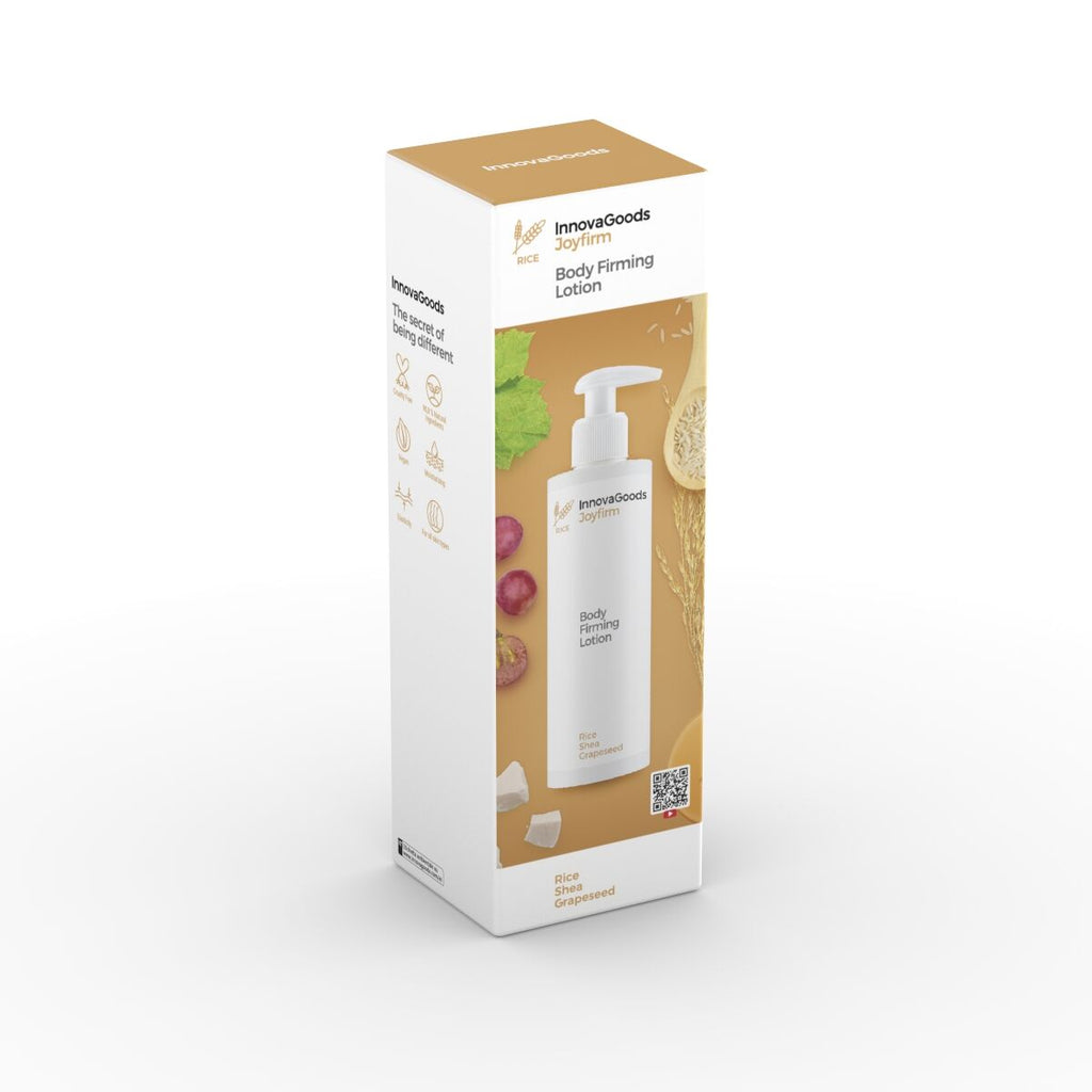 Straffende körperlotion rice joyfirm innovagoods 250 ml