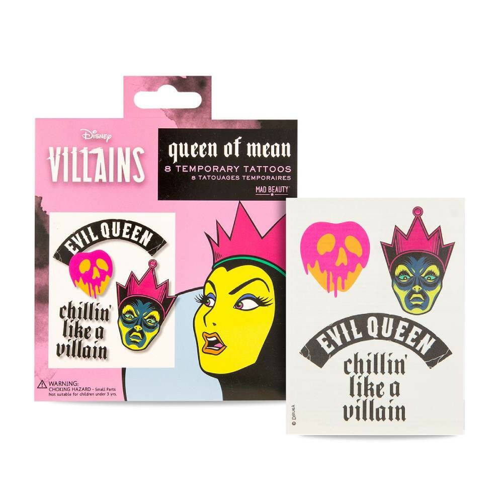 Temporäre tatoos mad beauty disney villains evil queen