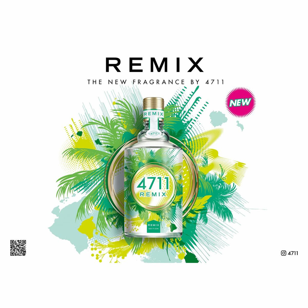 Unisex-parfüm 4711 remix green oasis edp 100 ml - schönheit