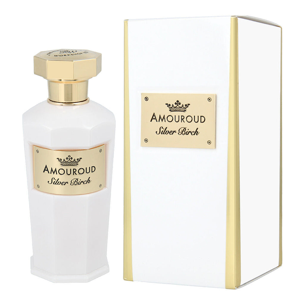 Unisex-parfüm amouroud silver birch edp 100 ml - schönheit
