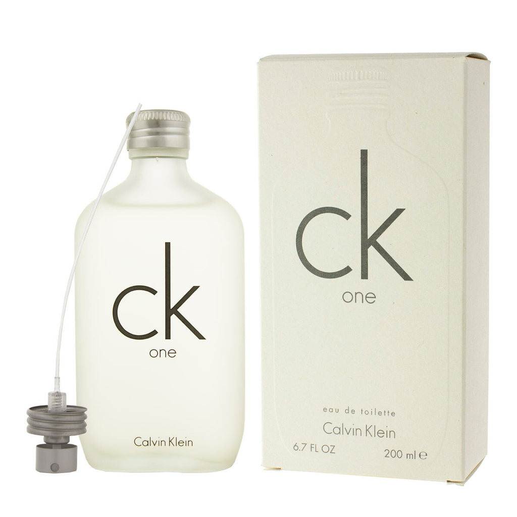 Unisex-parfüm calvin klein ck one edt 200 ml - schönheit