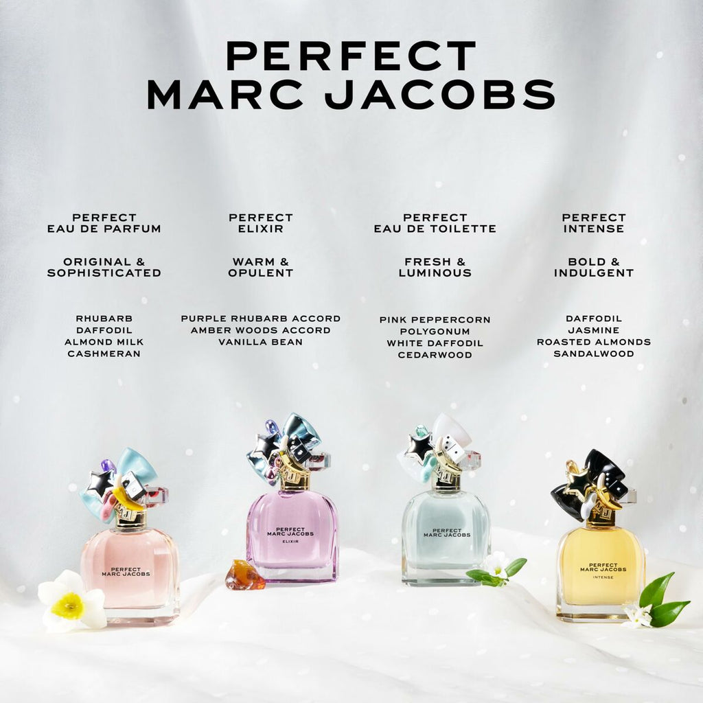 Unisex-parfüm marc jacobs perfect perfect elixir 100 ml