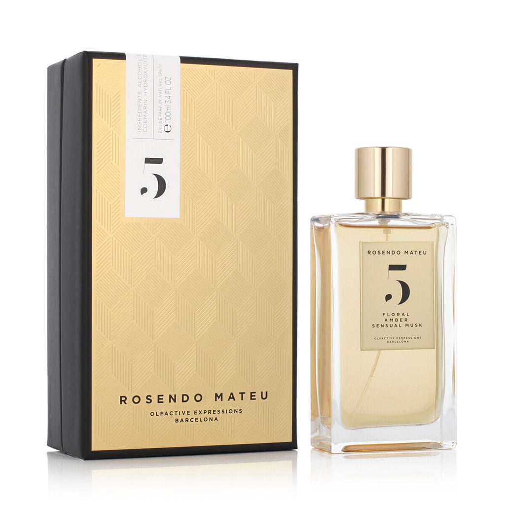 Unisex-parfüm rosendo mateu edp nº 5 floral amber sensual