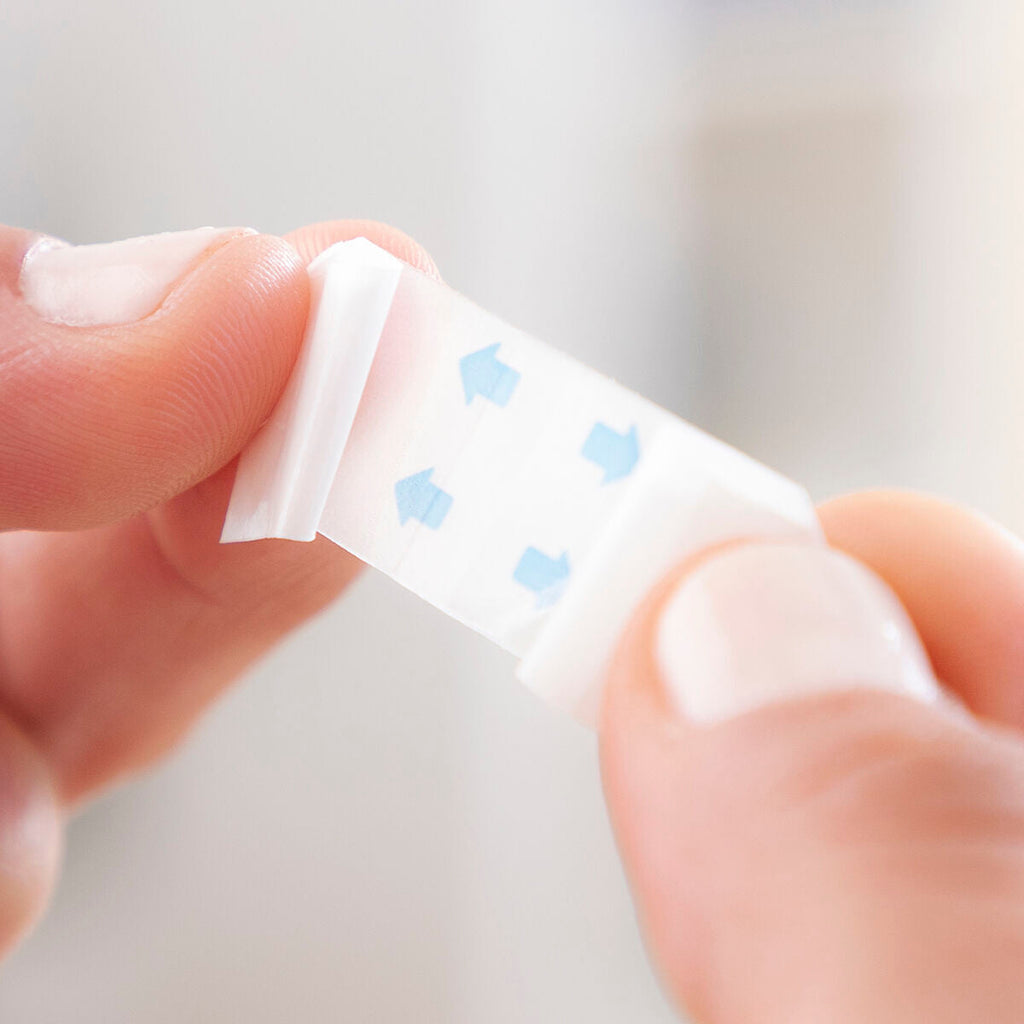 Unsichtbare selbstklebende facelift-patches liftrik