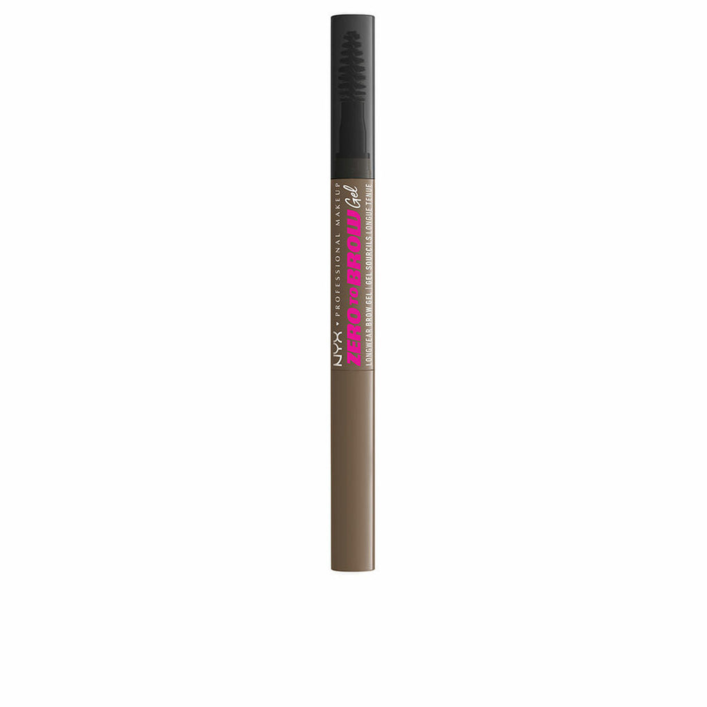 Volumierendes gel für augenbrauen nyx zero to brow nº 02
