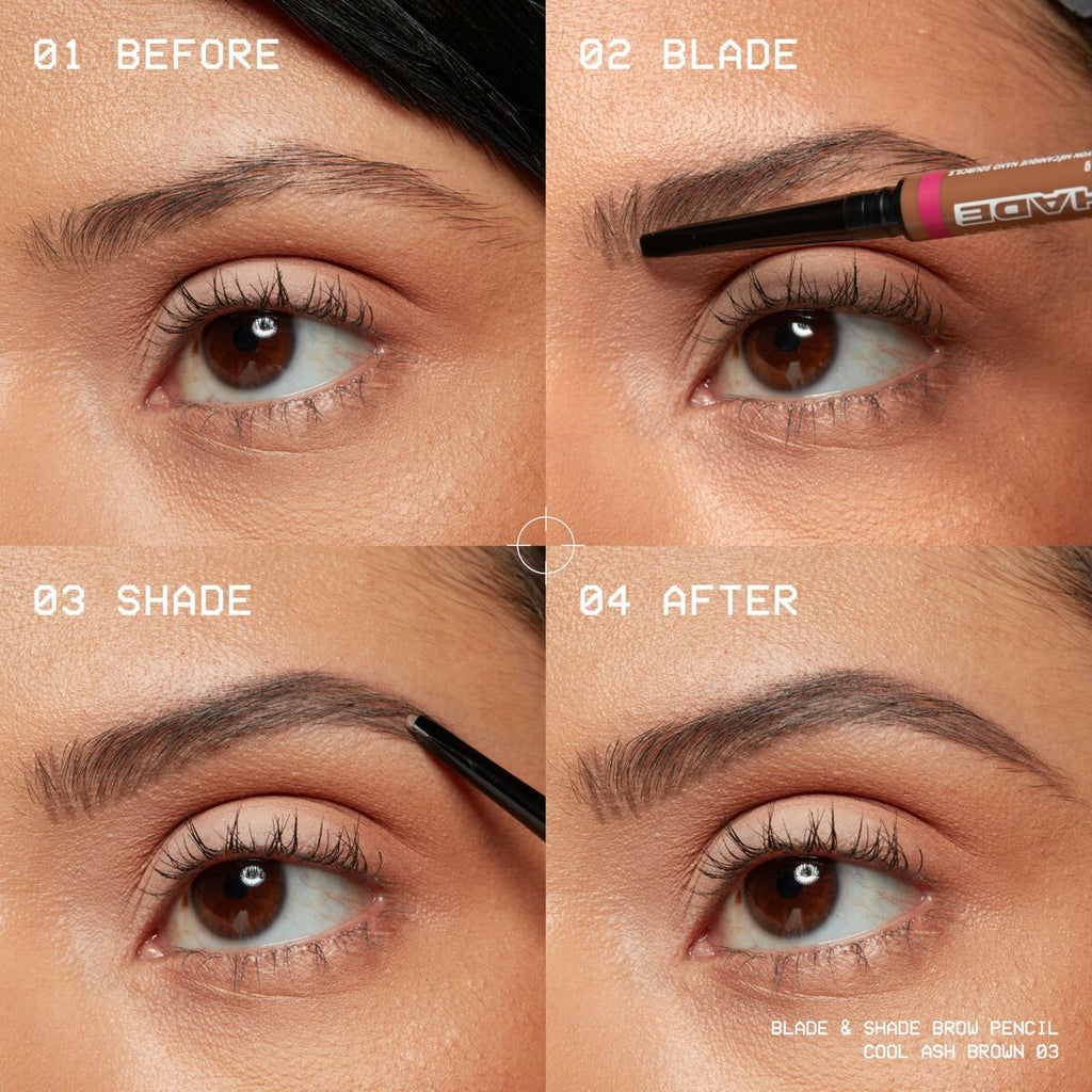 Wachsstift nyx blade & shade nano nº 02 blonde - schönheit