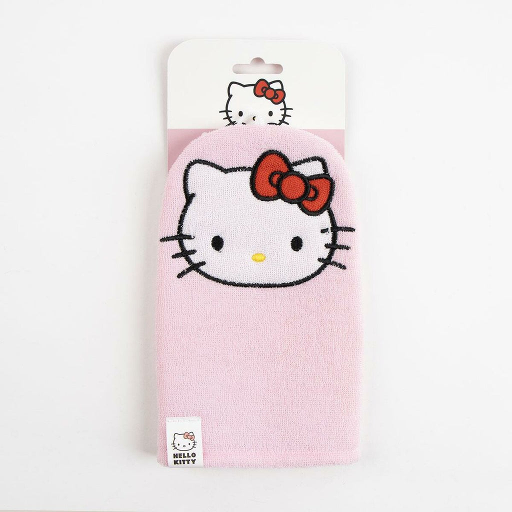 Waschlappen hello kitty rosa - schönheit bad & körperpflege